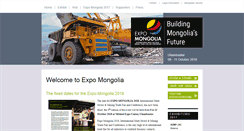 Desktop Screenshot of expomongolia.com
